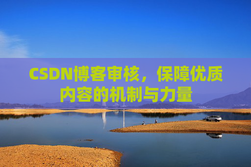 CSDN博客审核，保障优质内容的机制与力量